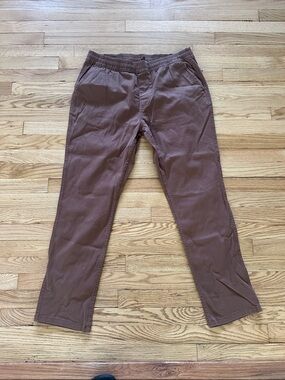 Men's Stretch Chino Pants Brown And Now This Size XL